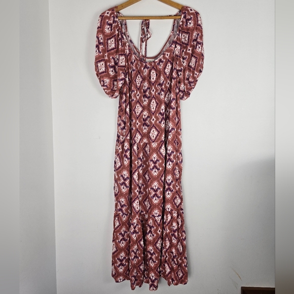 Knox Rose Dresses & Skirts - Knox Rose Maxi Dress Size Medium women’s Side Pockets Cottagecore